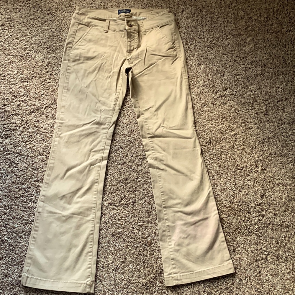 American Eagle, size 2, khaki